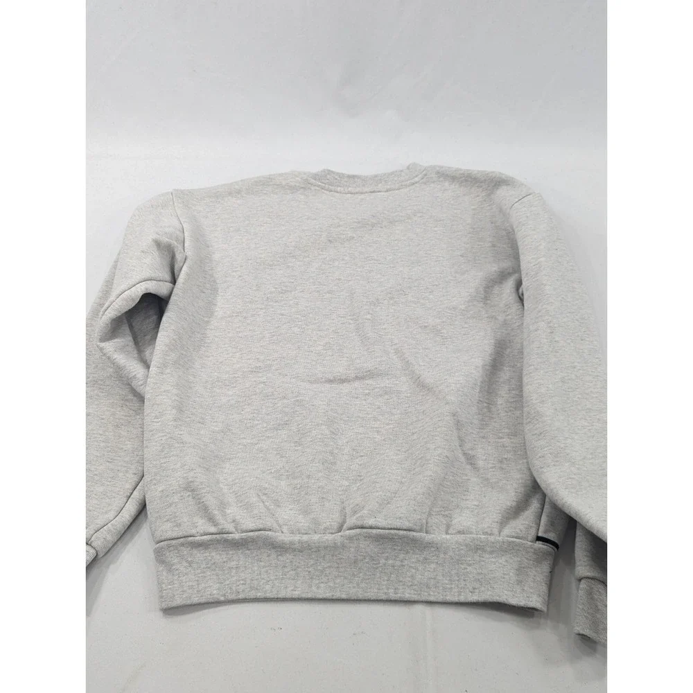 Disney Pluto Sweatshirt Adult Size XS Gray Heavyweight Big Print Vintage RARE